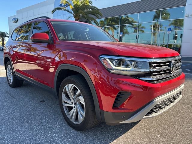 Used 2021 Volkswagen Atlas SE w/ Towing Package image 4