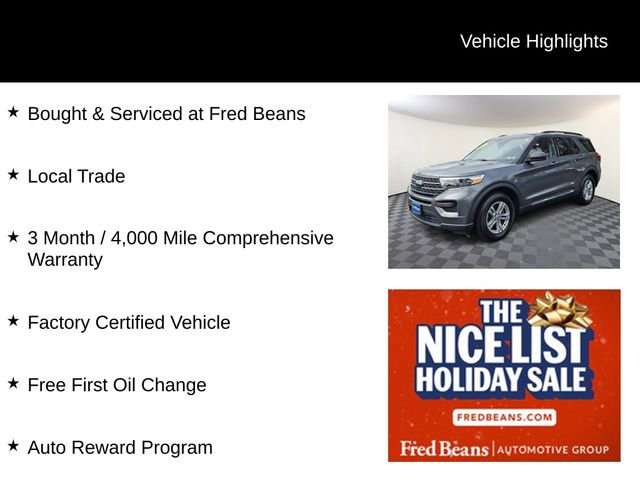 Certified 2022 Ford Explorer XLT w/ Class IV Trailer Tow Package image 3
