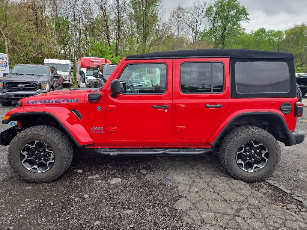Used 2021 Jeep Wrangler Unlimited Rubicon 4xe w/ Steel Bumper Group AWD/4WD image 9