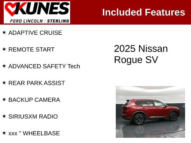 Used 2025 Nissan Rogue SV AWD/4WD image 2