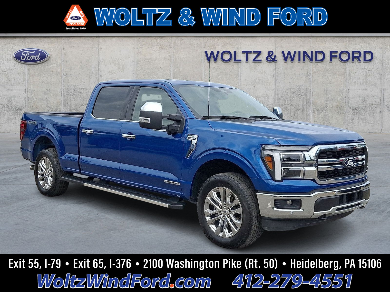 Certified 2025 Ford F150 Lariat w/ Equipment Group 501A Mid AWD/4WD image 1