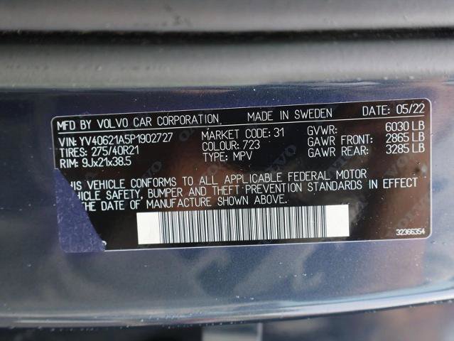 Used 2023 Volvo XC90 B6 Ultimate w/ Protection Package Premier AWD/4WD image 30