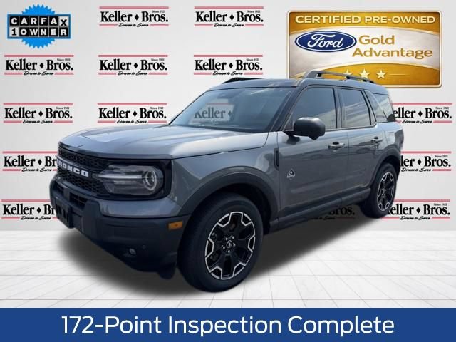 Certified 2025 Ford Bronco Sport Outer Banks w/ Outer Banks Tech Package+ AWD/4WD image 3