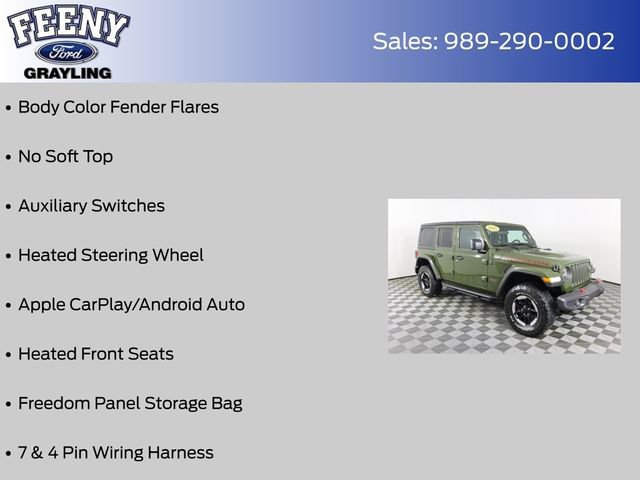 Used 2021 Jeep Wrangler Unlimited Rubicon w/ Cold Weather Group image 18