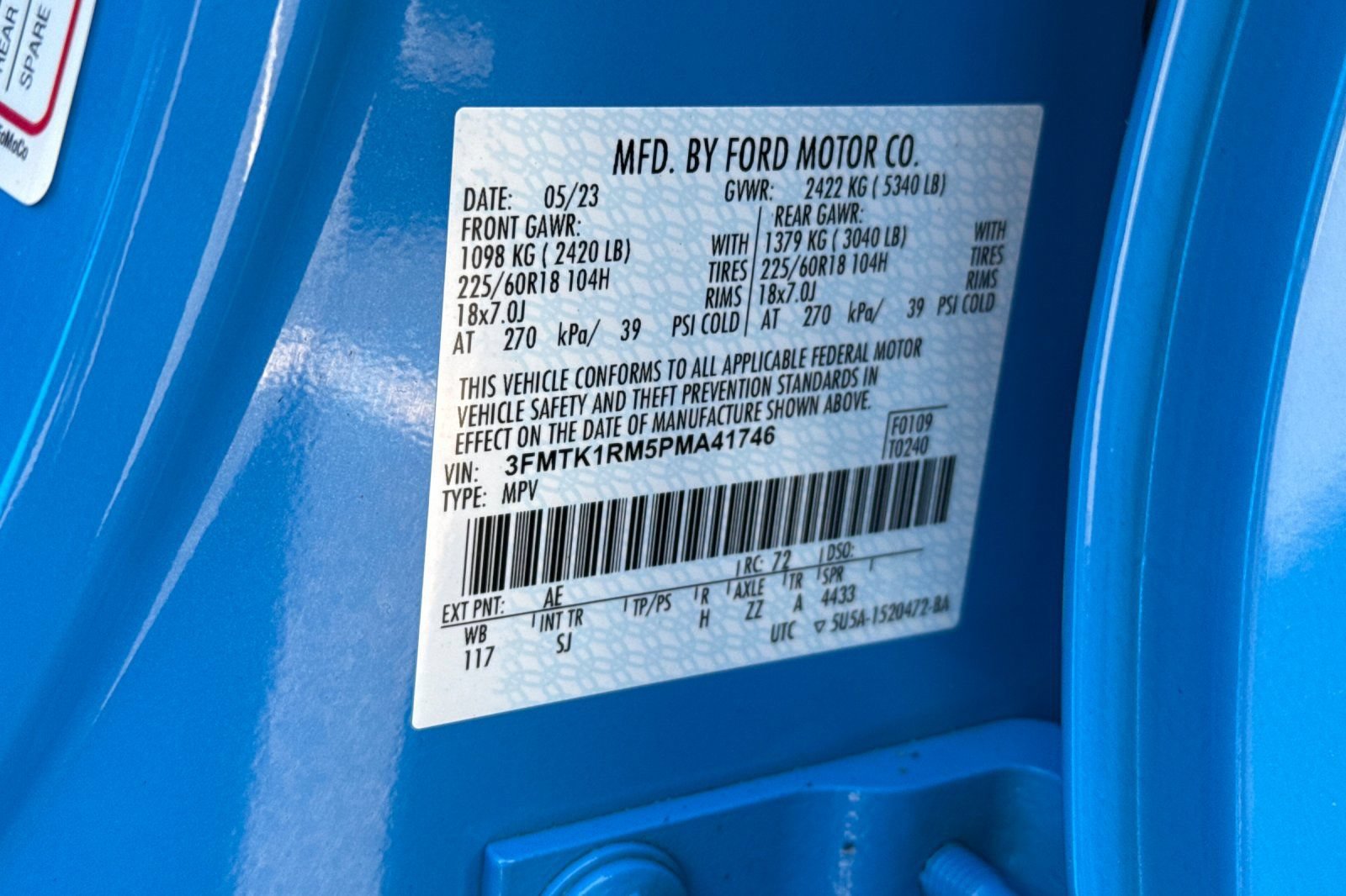 Certified 2023 Ford Mustang Mach-E Select RWD image 30