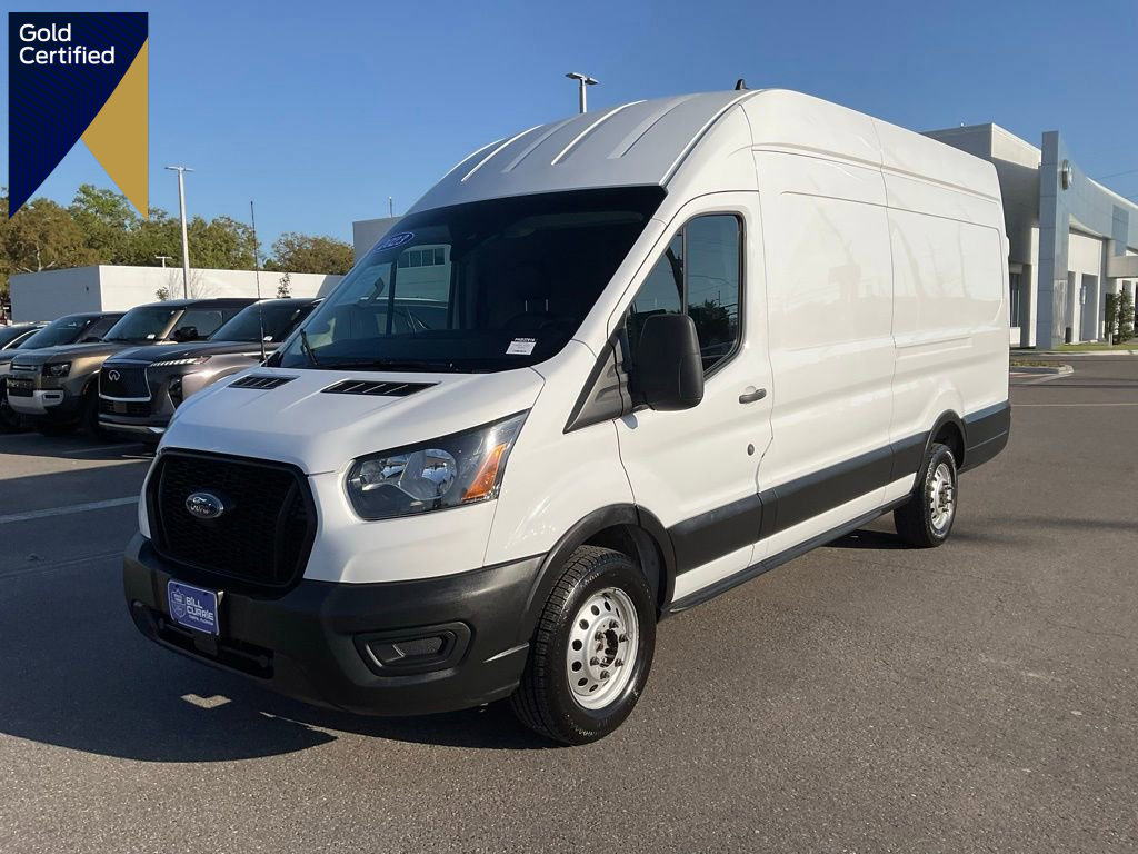 Certified 2023 Ford Transit 250 148 High Roof Extended AWD image 1