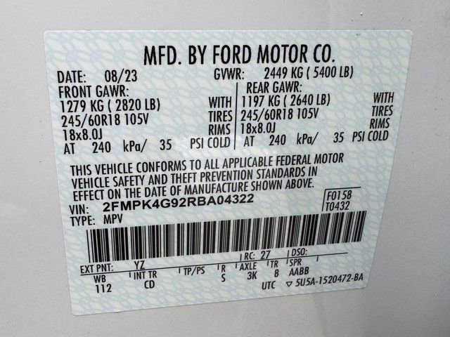 Certified 2024 Ford Edge SE image 27