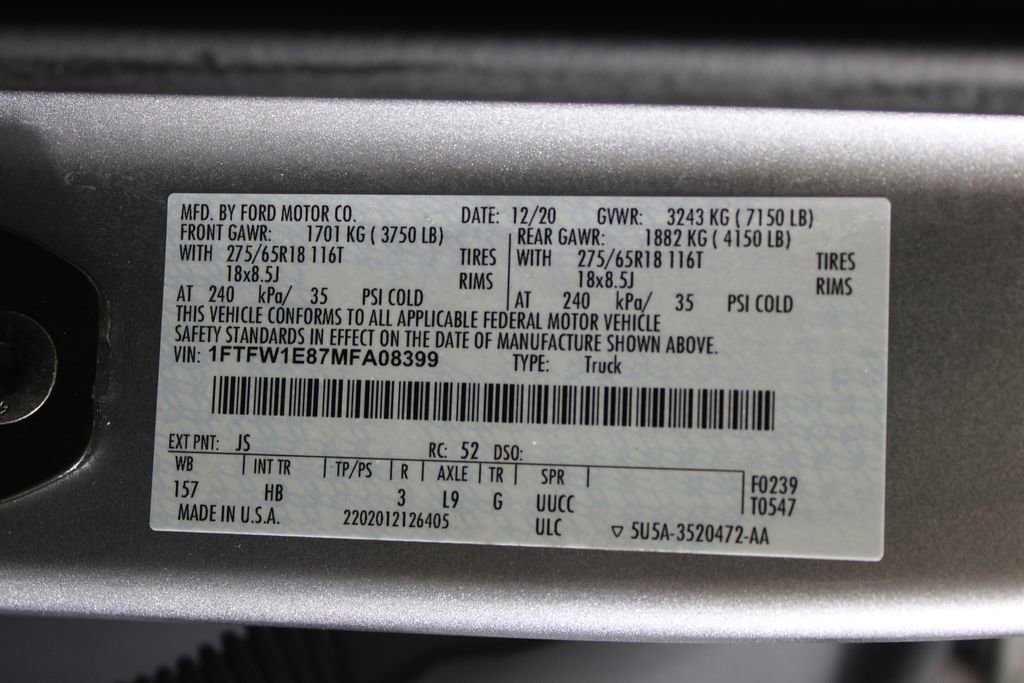 Certified 2021 Ford F150 Lariat image 25