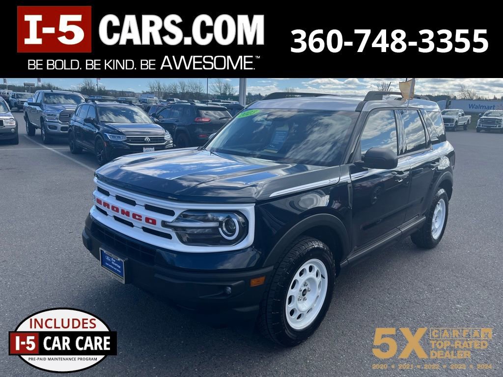 Certified 2023 Ford Bronco Sport Heritage w/ Heritage Convenience Package
