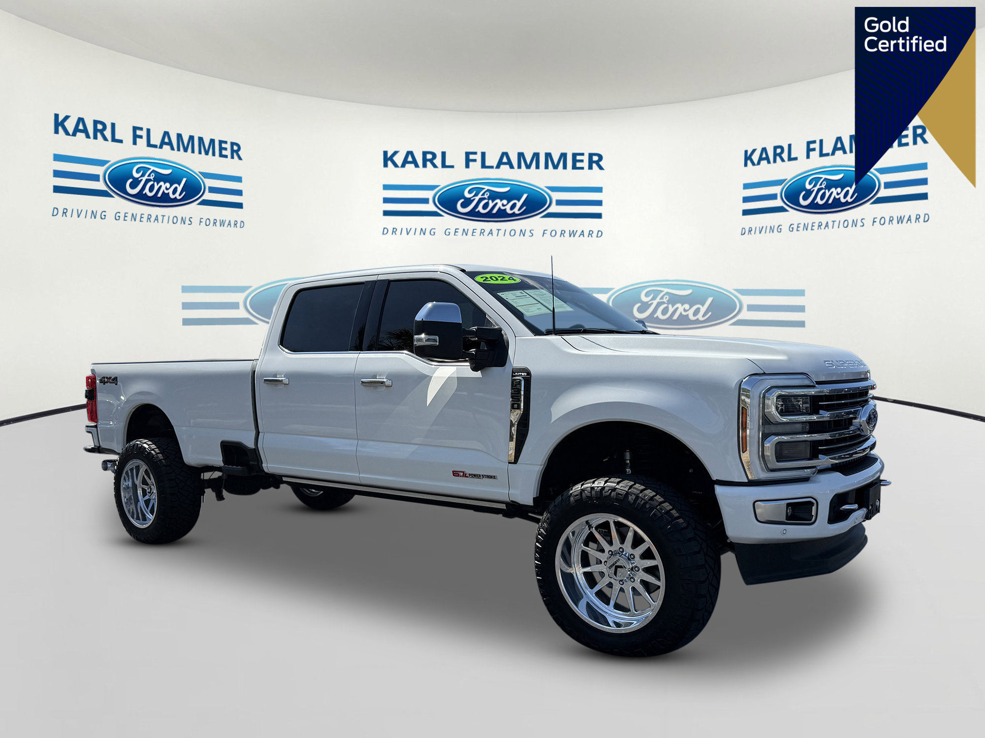 Certified 2024 Ford F350 Limited AWD/4WD image 1