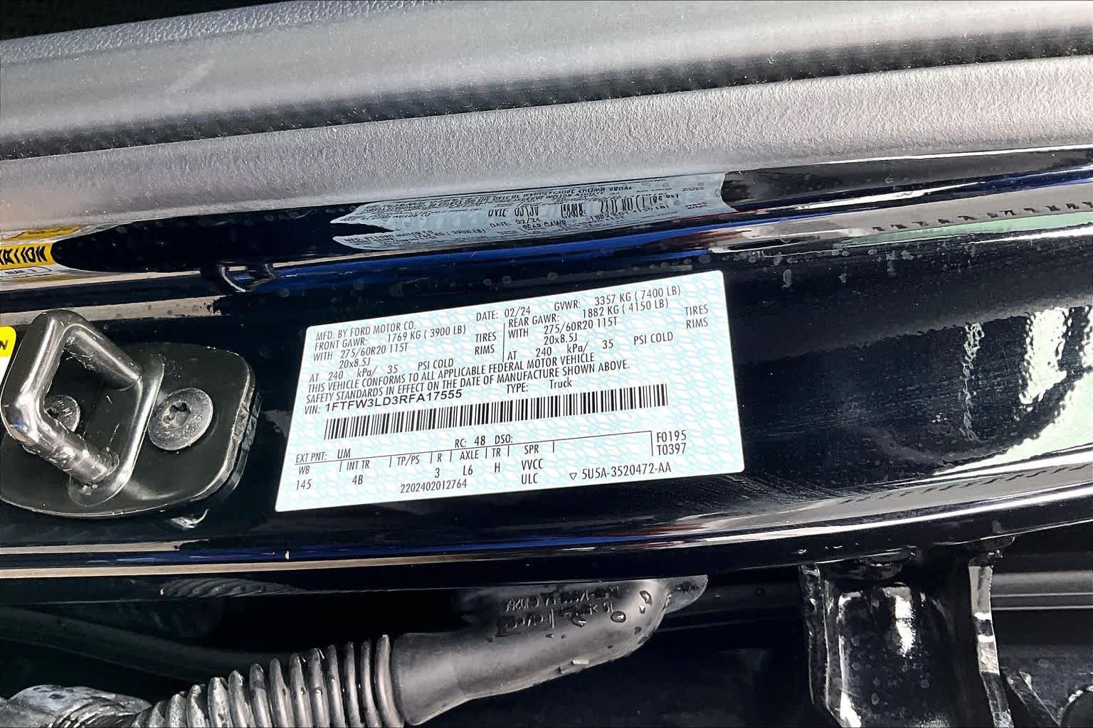 Certified 2024 Ford F150 XLT w/ Equipment Group 303A High AWD/4WD image 34