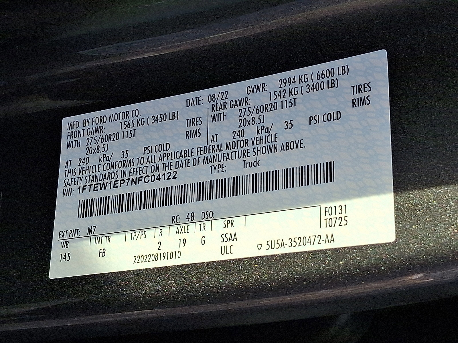 Certified 2022 Ford F150 XLT w/ Equipment Group 302A High image 26