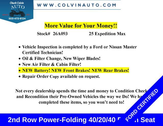 Certified 2025 Ford Expedition Max Platinum AWD/4WD image 2