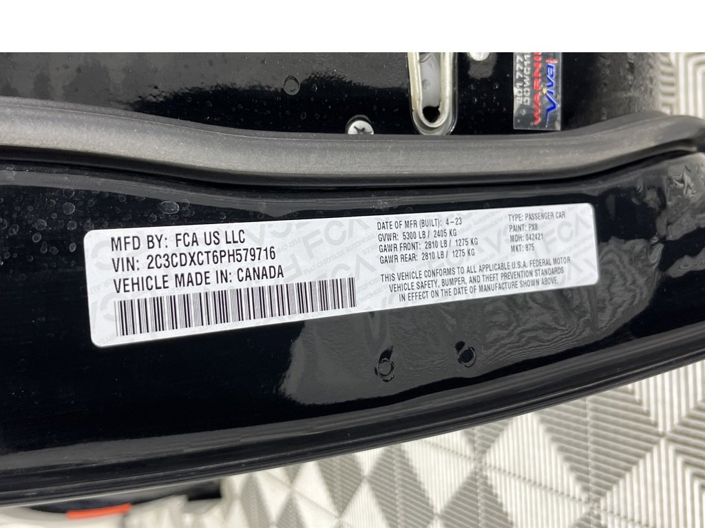 Used 2023 Dodge Charger R/T w/ Blacktop Package image 9