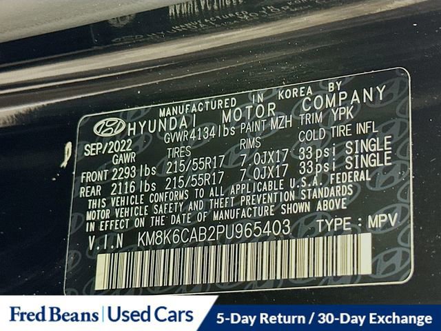 Used 2023 Hyundai Kona SEL w/ Cargo Package image 33