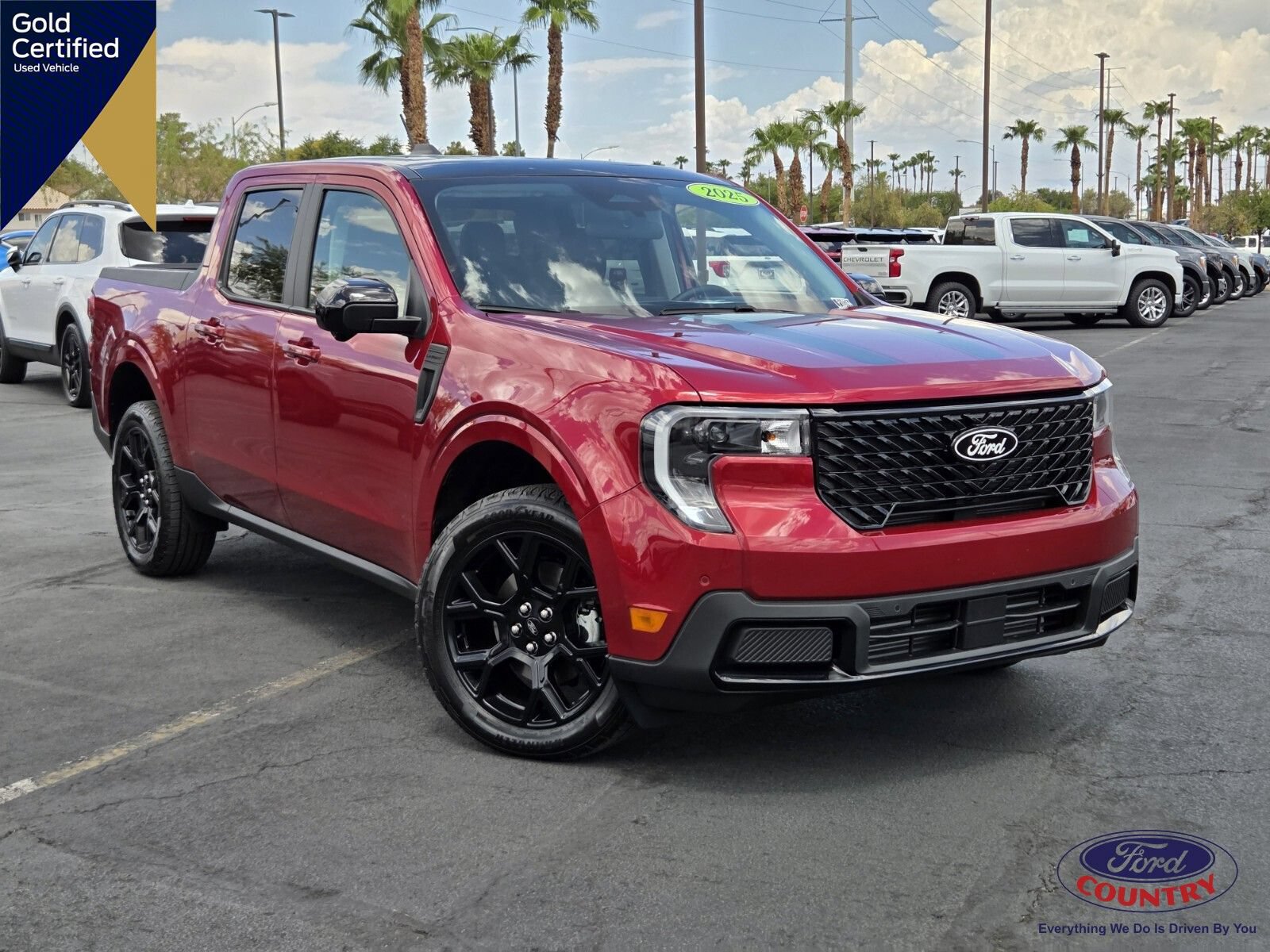 Certified 2025 Ford Maverick Lariat w/ Black Appearance Package