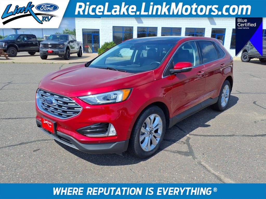 Certified 2021 Ford Edge Titanium AWD/4WD image 1