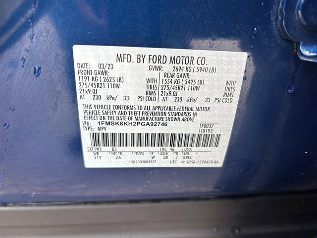 Certified 2023 Ford Explorer ST-Line AWD/4WD image 21