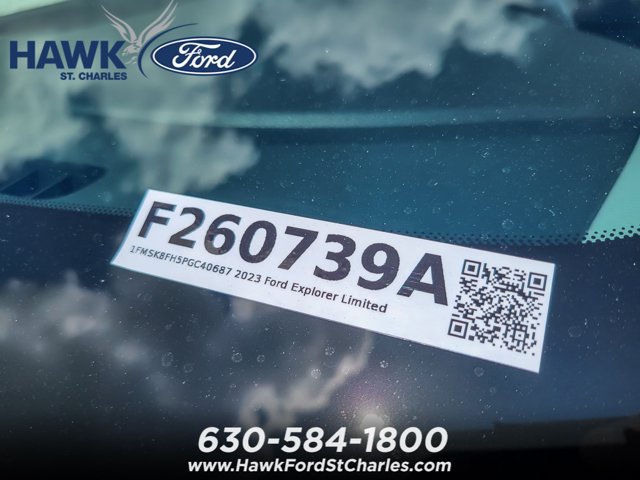 Certified 2023 Ford Explorer Limited w/ Limited Technology Package AWD/4WD image 26