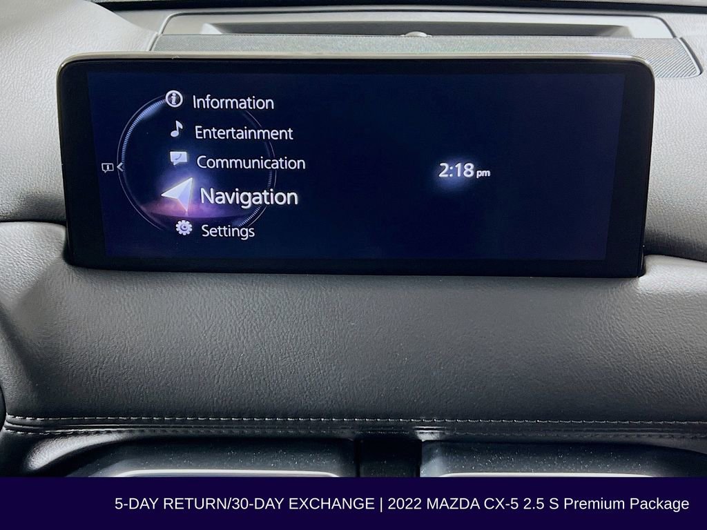 Used 2022 MAZDA CX-5 AWD 2.5 S w/ Premium Package image 19