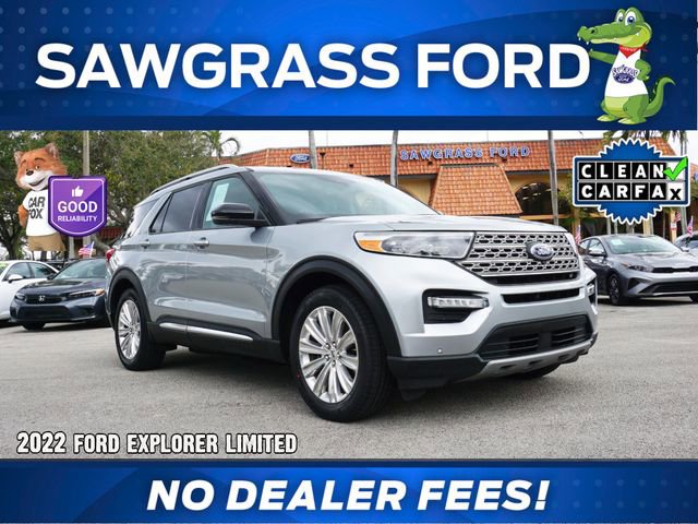 Certified 2022 Ford Explorer Limited w/ Equipment Group 301A image 1