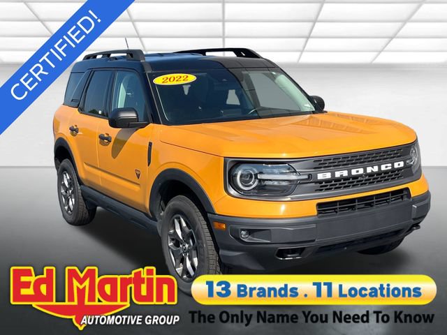 Certified 2022 Ford Bronco Sport Badlands