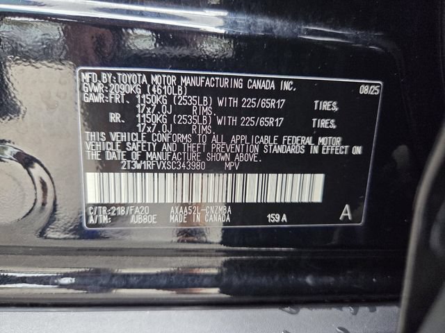 Used 2025 Toyota RAV4 XLE w/ Convenience Package FWD image 20