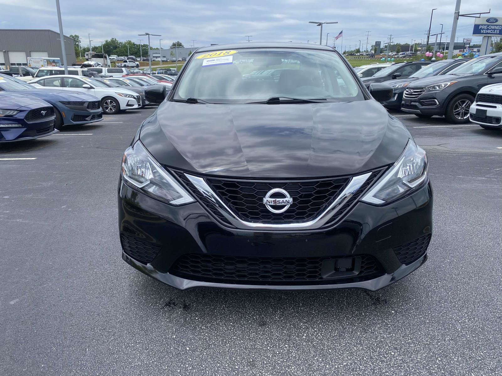 Used 2018 Nissan Sentra S w/ S Midnight Style Package FWD image 2