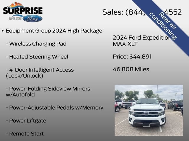 Certified 2024 Ford Expedition Max XLT AWD/4WD image 14
