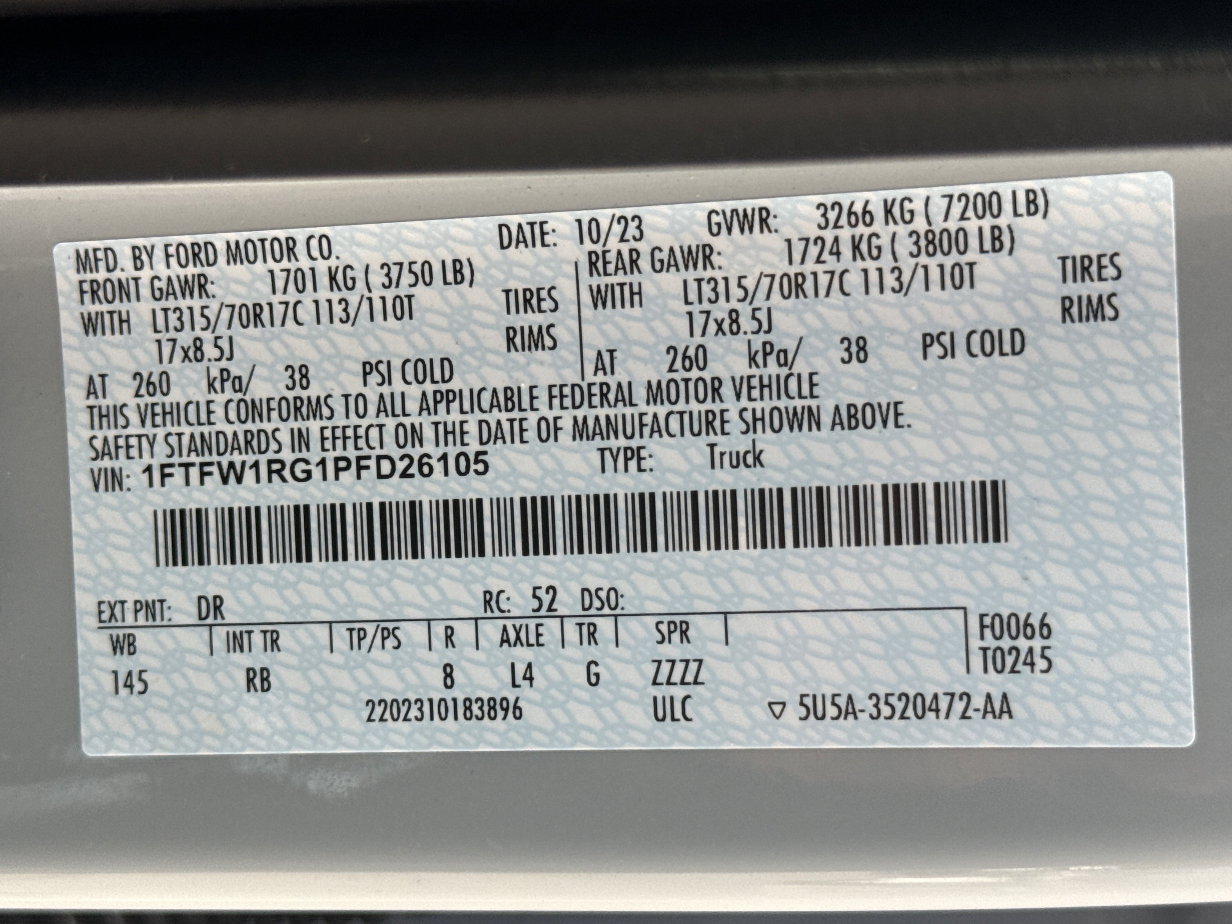 Certified 2023 Ford F150 Raptor image 34