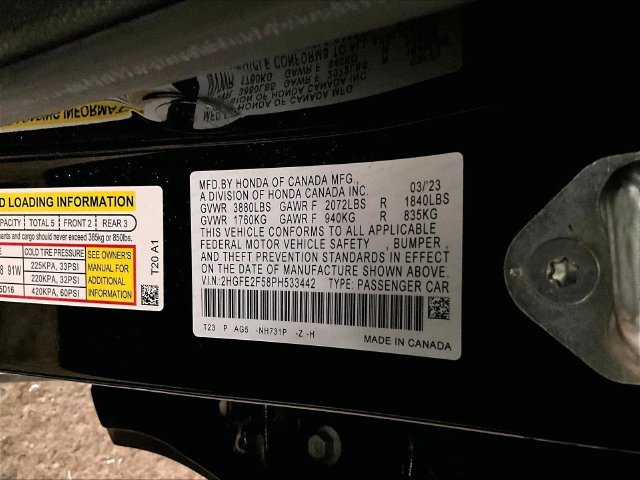 Used 2023 Honda Civic Sport image 32