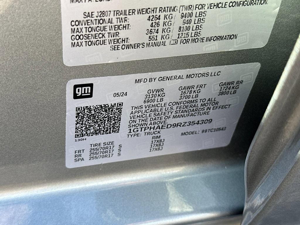 Used 2024 GMC Sierra 1500 Pro w/ Pro Value Package RWD image 26