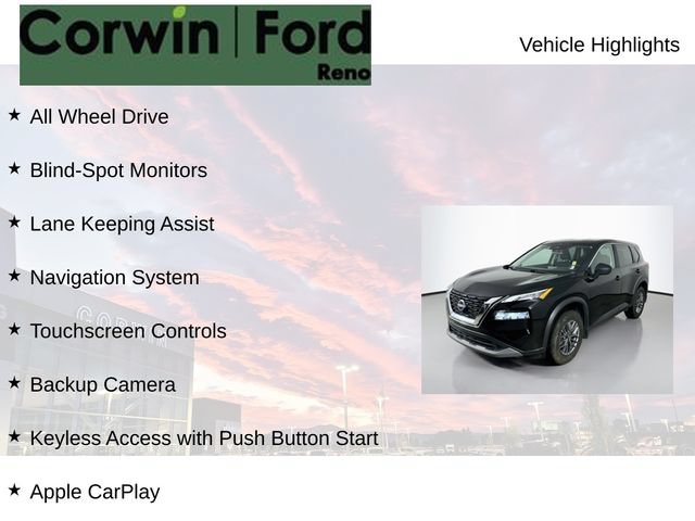 Used 2023 Nissan Rogue S AWD/4WD image 8