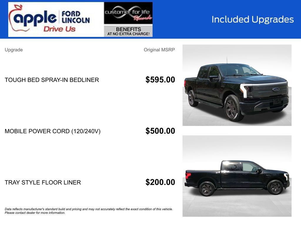 Certified 2023 Ford F150 Lightning Lariat image 2