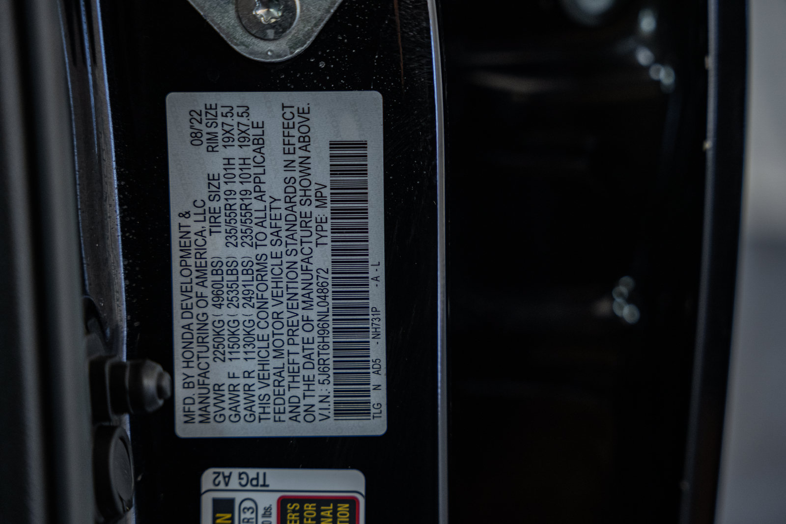 Used 2022 Honda CR-V Touring image 49