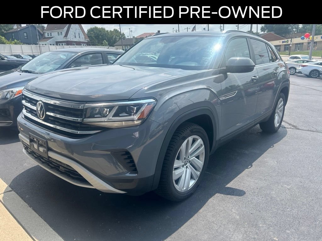 Used 2021 Volkswagen Atlas Cross Sport SE w/ Panoramic Sunroof Package AWD/4WD video 2
