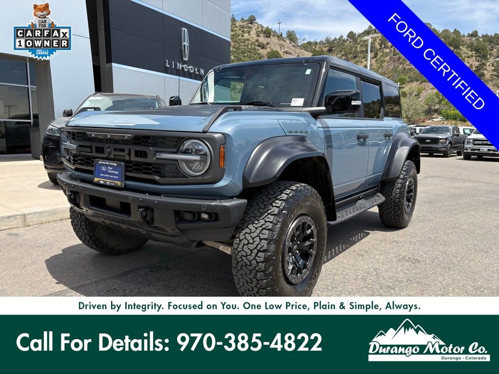 Certified 2025 Ford Bronco Raptor AWD/4WD image 1