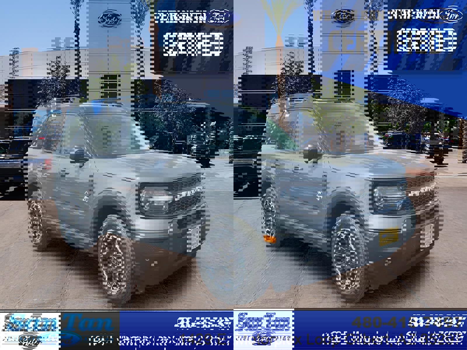 Certified 2025 Ford Bronco Sport Outer Banks w/ Outer Banks Tech Package+ image 7