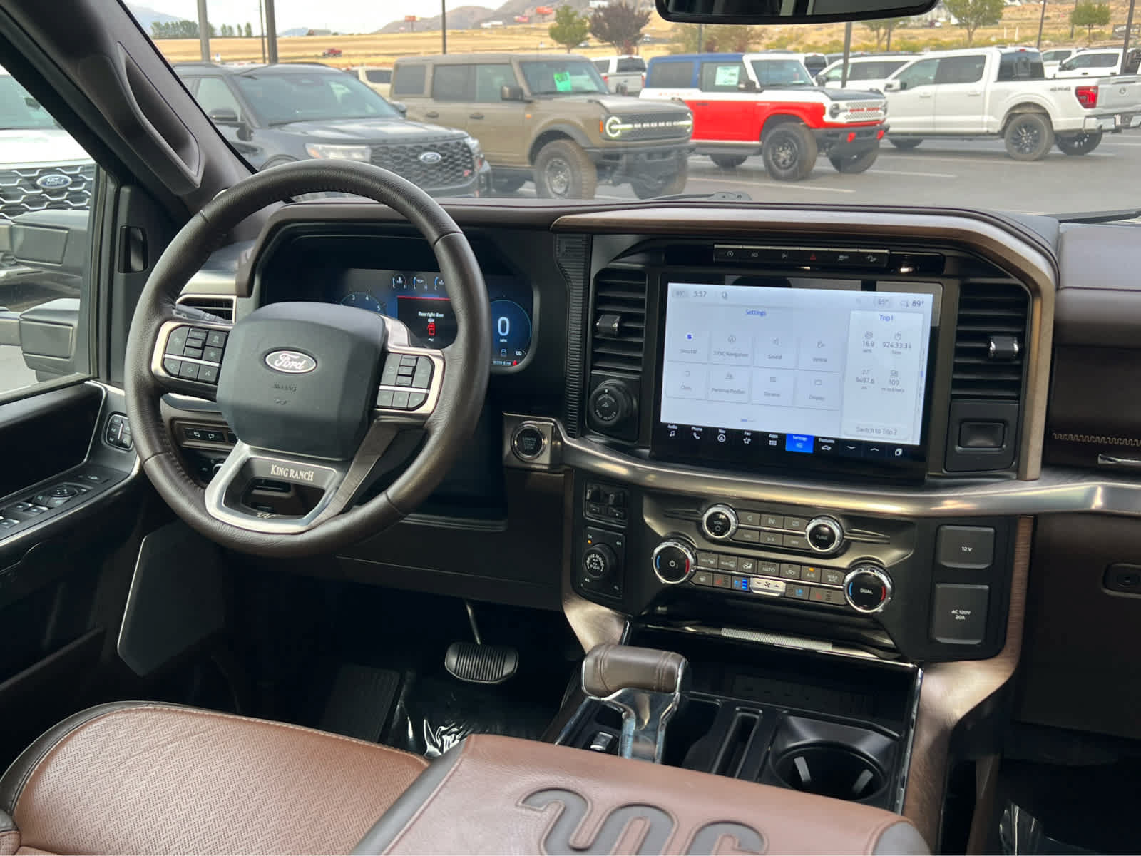 Certified 2024 Ford F150 King Ranch w/ FX4 Off-Road Package AWD/4WD image 15