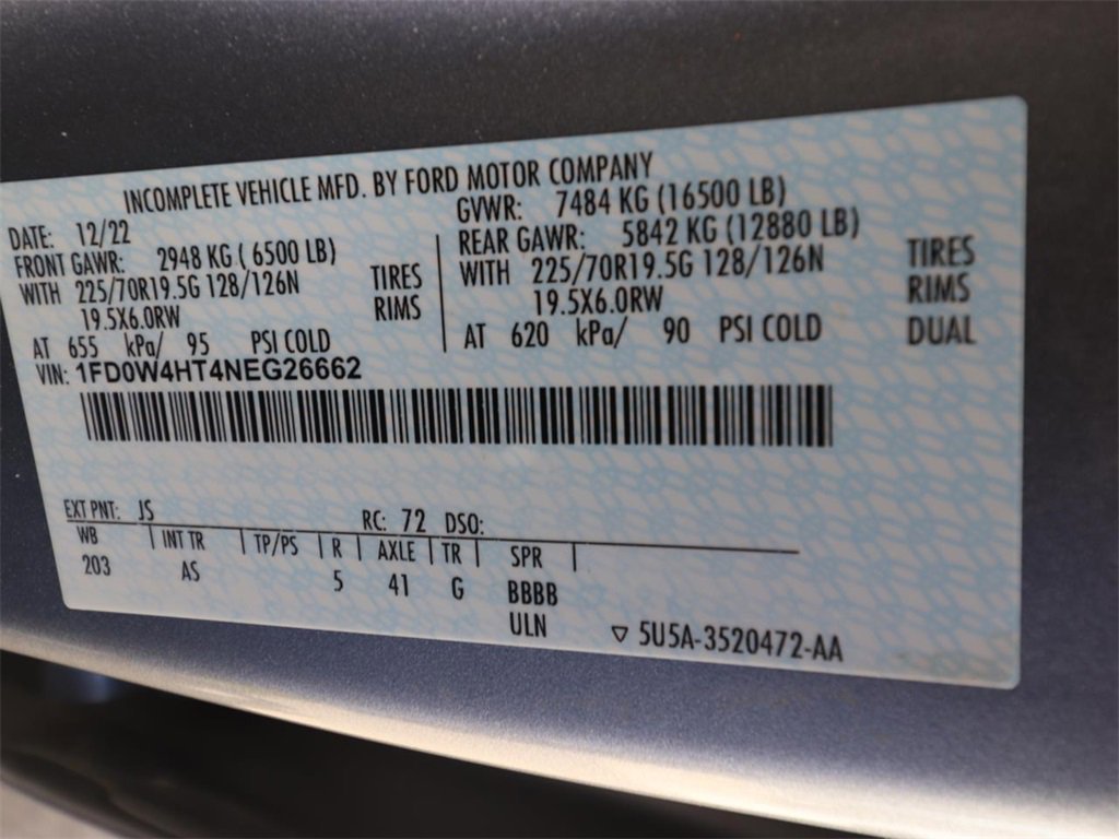 Certified 2022 Ford F450 XL w/ Power Equipment Group image 19