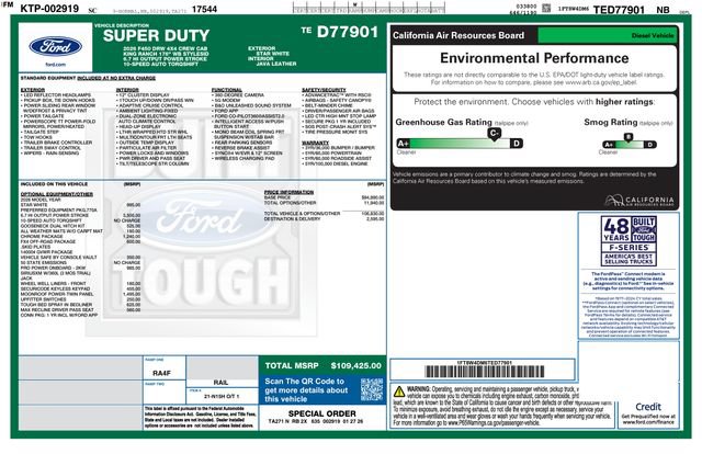 Certified 2026 Ford F450 King Ranch w/ Chrome Package AWD/4WD image 26