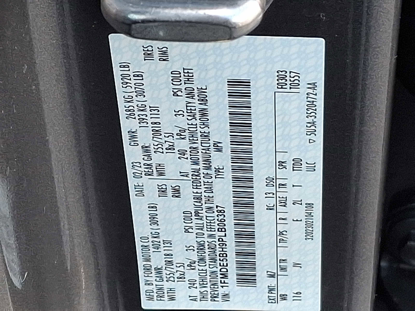 Certified 2023 Ford Bronco Outer Banks image 28