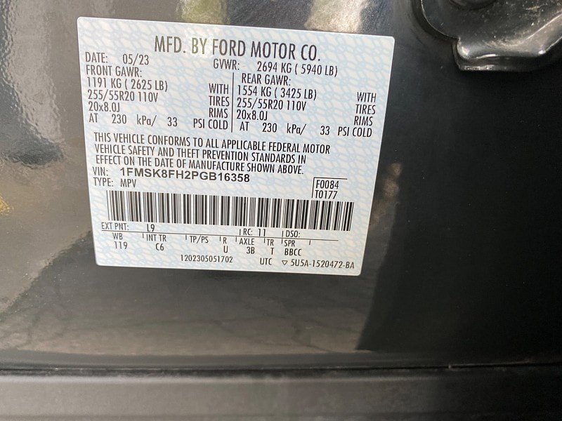 Certified 2023 Ford Explorer Limited w/ Limited Technology Package AWD/4WD image 72