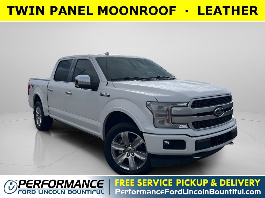 Certified 2018 Ford F150 Platinum w/ Equipment Group 701A Luxury AWD/4WD image 1