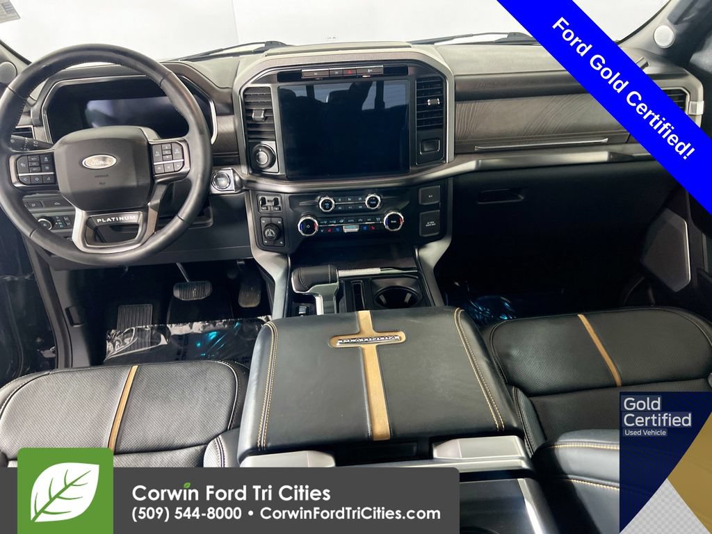 Certified 2023 Ford F150 Platinum w/ Max Trailer Tow Package AWD/4WD image 7