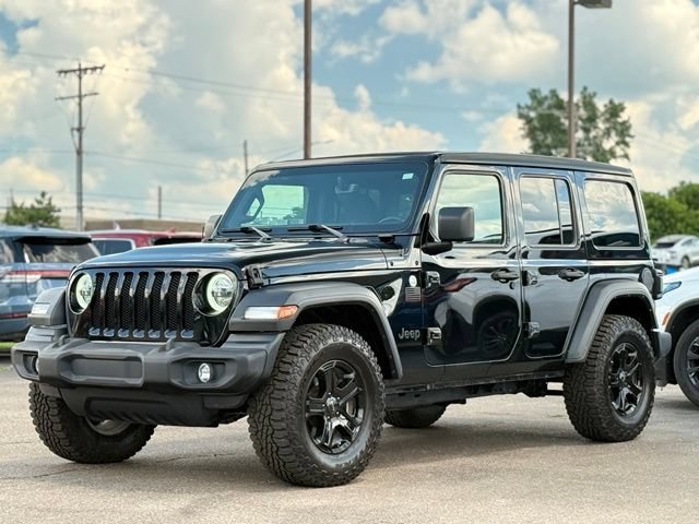 Used 2021 Jeep Wrangler Unlimited Sport w/ Sun And Sound Package AWD/4WD image 43