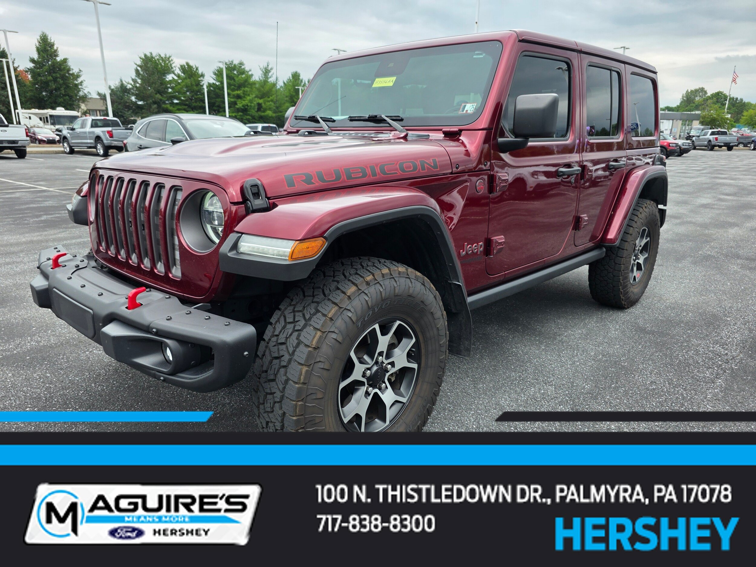 Used 2021 Jeep Wrangler Unlimited Rubicon AWD/4WD image 1