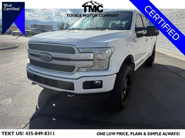 Certified 2018 Ford F150 Platinum w/ Max Trailer Tow Package
