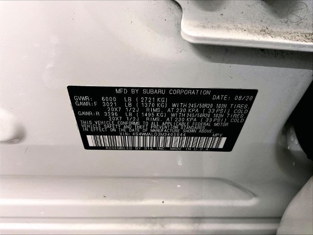 Used 2021 Subaru Ascent Limited w/ Technology Package AWD/4WD image 34