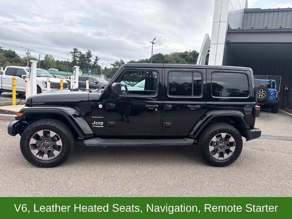 Used 2018 Jeep Wrangler Unlimited Sahara AWD/4WD image 2
